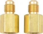 Adapteris testo 0554 3113 &scaron;aldymo žarnoms &mdash; 1/4 colio į 5/16 colio SAE ir 7/16 colio į 1/2 colio UNF