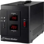 Bluewalker PowerWalker AVR 3000/SIV &ndash; automatinis įtampos reguliatorius, AC 230 V, 2400 W, 3000 VA, 2 i&scaron;vesties lizdai (10120307)