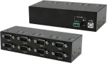 USB į RS-232 adapteris, Exsys EX-13078 &mdash; 8&times; RS-232 prievadai, FTDI mikroschema, metalinis korpusas