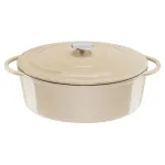 Tefal E25906 Oval Beige ketaus indas, 34 cm skersmuo, ovalo formos