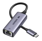 Ugreen USB-C į RJ45 2.5G eterneto adapteris pilkas