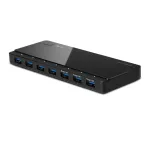 TP-Link UH700 USB 3.2 Gen 1 &scaron;akotuvas, 7 prievadai, Micro-B, juodas