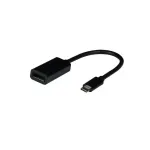 EFB Elektronik EBUSBC-DP-8K60 vaizdo kabelio adapteris 0,2 m USB Type-C &ndash; DisplayPort juodas