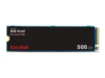 SanDisk SSD PLUS - SSD - 500 GB - Internal - M.2 2280 - PCIe 3.0 (NVMe)