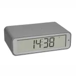 TFA Twist Digital Alarm Clock Grey Radio Controlled