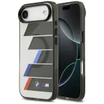 BMW M IML Metal Buttons Tricolor Lines MagSafe Dėklas, skirtas iPhone Air, Antracitas