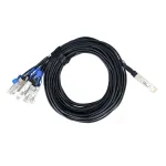BlueLAN BL292701W3M26 suderinamas su Arista CAB-D-8S-200-2.5 pasyvus 200GBASE-CR8 QSFP-DD į 8x25GBASE-C Breakout DAC kabelis 3 m