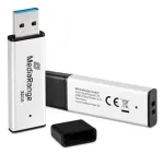 MEDIARANGE MR1900 USB 3.2 32 GB atmintinė (flash drive) USB 3.2 Gen 1, juoda, be dangtelio, i&scaron;traukiama