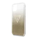Guess Apple iPhone 11 Pro Solid Glitter Cover Gold