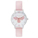 OLIVIA BURTON Moteri&scaron;kas Laikrodis OB16FB25 Rožinis Auksas 30 mm