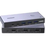 UGREEN CM692 HDMI KVM jungiklis 2 į 1