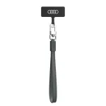 AUDI Universal Phone Lanyard 28cm 10mm Leather Gray AU-HSLSL-GT/D1-GY