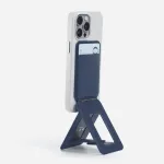 Moft Movas Snap Tripod MagSafe Magnetic Wallet and Phone Stand - Navy Blue
