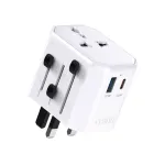 SBS TEADAPTUSBTCUNI Universalus kelionių adapteris USB-C USB-A Baltas