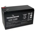 TECNOWARE Power Battery 12V 7.2Ah AGM VRLA su Faston 6.3mm gnybtais