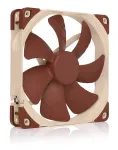 Noctua NF-A14 5V PWM 140 mm dėklo ventiliatorius, 300&ndash;1500 aps./min., 24,6 dB, smėlio ir rudas