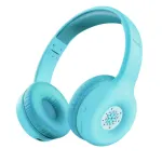 Trust Nouna 25275 vaikų ausinės su galvos lanku, laidinės ir belaidės, Bluetooth, USB-C, mėlynos