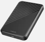 LogiLink UA0458 I&scaron;orinis 2,5 colio SATA HDD/SSD dėklas, USB 3.2 Gen 1 (5 Gbps), be varžtų, juodas