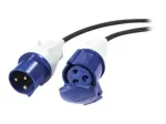 APC Modular IT maitinimo paskirstymo ilgintuvas, 3 laidų, IEC 60309 32A (2P+E) ki&scaron;tukas &ndash; lizdas, 230 V, 6 m (PDX332IEC-600)