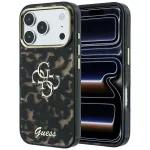 GUESS IML 4G Script Metal nugarėlė iPhone 18 Pro Max / 17 Pro Max &ndash; vėžlio ra&scaron;tas