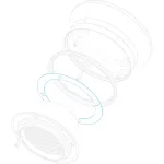 Irix Cine Shim Kit objektyvo užpakalinio fokusavimo reguliavimo rinkinys (14 precizinių metalinių tarpiklių)