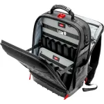 Knipex X18 įrankių kuprinės modulis (00 21 50 LE), juodos/raudonos spalvos, 37 ki&scaron;enės