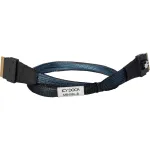 ICY DOCK MB406L-B SlimSAS 8i SFF-8654 į SlimSAS 8i SFF-8654 kabelis, 0,5 m, juodas