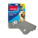&Scaron;luostė augintiniams VILEDA Pet Wipes 172650 450x700 mm, poliesteris, skalbiama, pilka