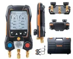 testo 550s skaitmeninis kolektorius su Bluetooth ir 2 belaidžiais spaustukiniais temperatūros zondais (0564 5501)