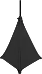 Eurolite tripodinis ekranas, juodas, tri&scaron;onis 83312142