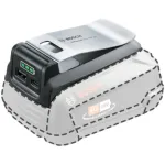 Bosch UniUSB 18V-15 įkroviklis 18V POWER FOR ALL baterijoms su USB-C portu (1600A02WS1)