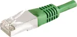 EXERTIS CONNECT 859553 Cat.6a F/UTP komutacinis kabelis, 7,5 m, žalias, 10 Gbps, Slim Boot
