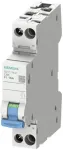 Siemens 5SY1710-2 1 polių 1A Z charakteristikos automatinis jungiklis su integruotu pagalbiniu kontaktu