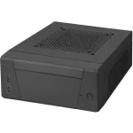 SilverStone MILO ML10 - USFF - Mini-ITX - be maitinimo &scaron;altinio - Juoda - USB/Garsas (SST-ML10B)