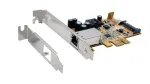 EXSYS EX-6081POE 1 prievado PCIe 2.5G PoE+ tinklo plok&scaron;tė