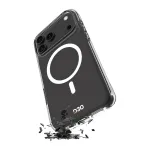 PURO permatomas dėklas Apple iPhone 17 Pro Max su MagSafe - baltas