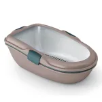 STEFANPLAST Cat Toilet Furba Chic Maxi 69.5x47x26 cm &scaron;viesiai pilka/žalia