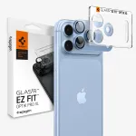Spigen Optik Pro XL GLAS.TR EZ FIT iPhone 18 Pro Max fotoaparato lę&scaron;ių apsauga - &scaron;viesiai mėlyna