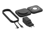 Belaidė 2-in-1 įkrovimo stotelė Belkin BOOSTCHARGE PRO QI2 WIZ026VFBK &ndash; greitasis belaidis telefono ir ausinių įkrovimas