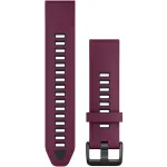 Silicininis laikrodžio dirželis GARMIN Quickfit 010-13391-04, 20 mm, Graphite/Red