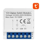 I&scaron;manusis jungiklio modulis Avatto LZWSM16-W1 ZigBee be nulinio laido, montuojamas į sieną