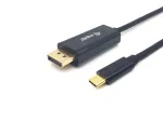 Equip USB-C į DisplayPort laidas, M/M, 3,0 m, 4K/60Hz
