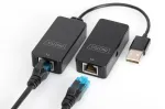 DIGITUS USB 2.0 ilgintuvas per Cat5/5e/6 (UTP, STP arba SFT) kabelį iki 50 m