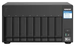QNAP TS-832PX NAS bok&scaron;tas Annapurna Labs AL324 4 GB DDR4 0 TB QNAP Turbo System aliuminis, juodas