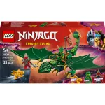 LEGO NINJAGO 71829 Lloyd's Green Forest Dragon konstruktorius, 128 dalių, 2 minifigūrėlės, nuo 6 metų