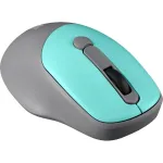 Defender Feam MM-296 52294 belaidė optinė pelė, tylus spragtelėjimas, 1600 DPI, USB, mėtinės spalvos