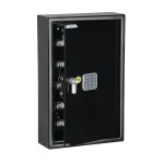 Sieninis seifas Yale YKB/550/DB1 su elektroniniu užraktu, juodas, 350x130x550 mm