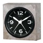 NeXtime Real Time Heavy Metal sieninis laikrodis 5167, 9,5x9,5x3,2 cm, pilkas