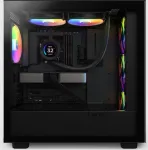 Skysčio au&scaron;intuvas NZXT Kraken Elite 280 RGB 14 cm juodas