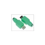MicroConnect USBAPS2F lyties keitiklis USB į PS/2, žalias
